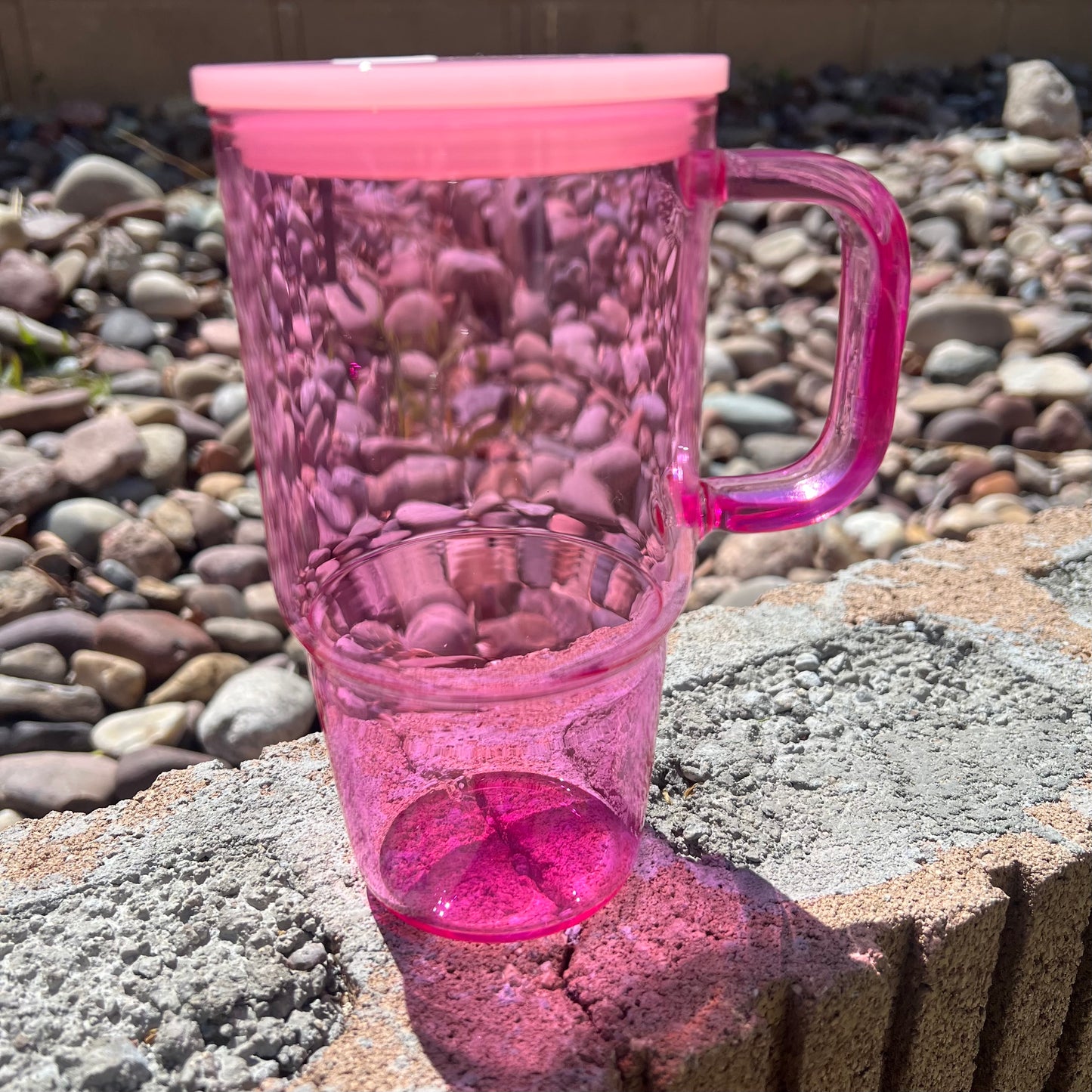 20oz Color Glass with Handle