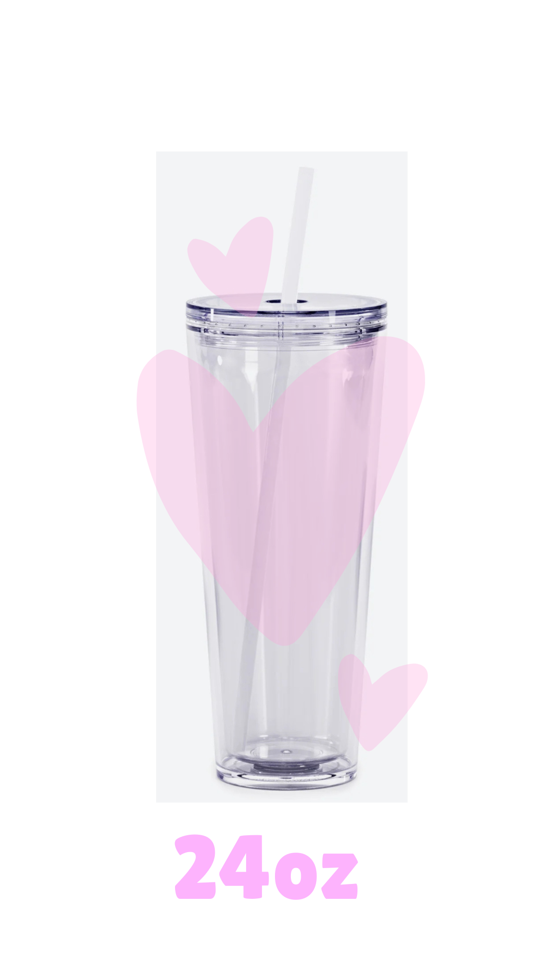 24oz Acrylic Tumbler