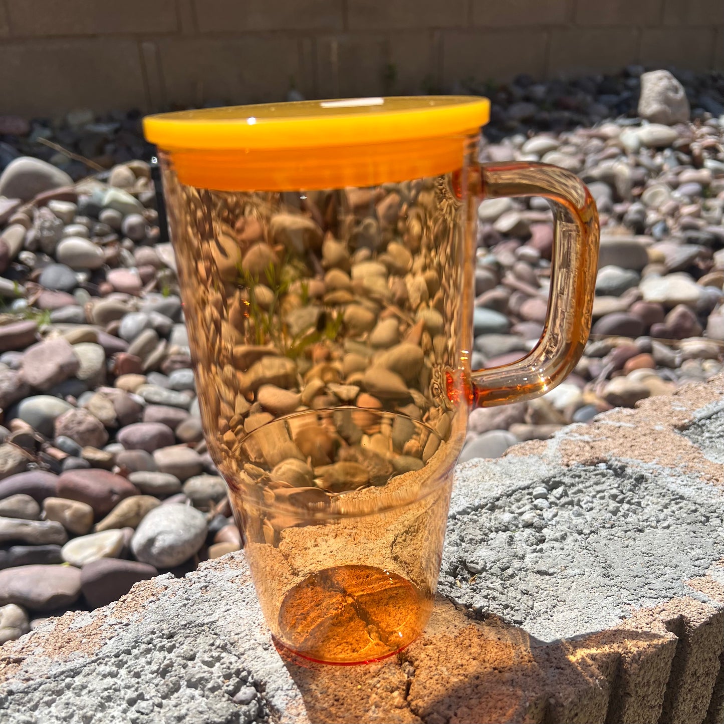20oz Color Glass with Handle