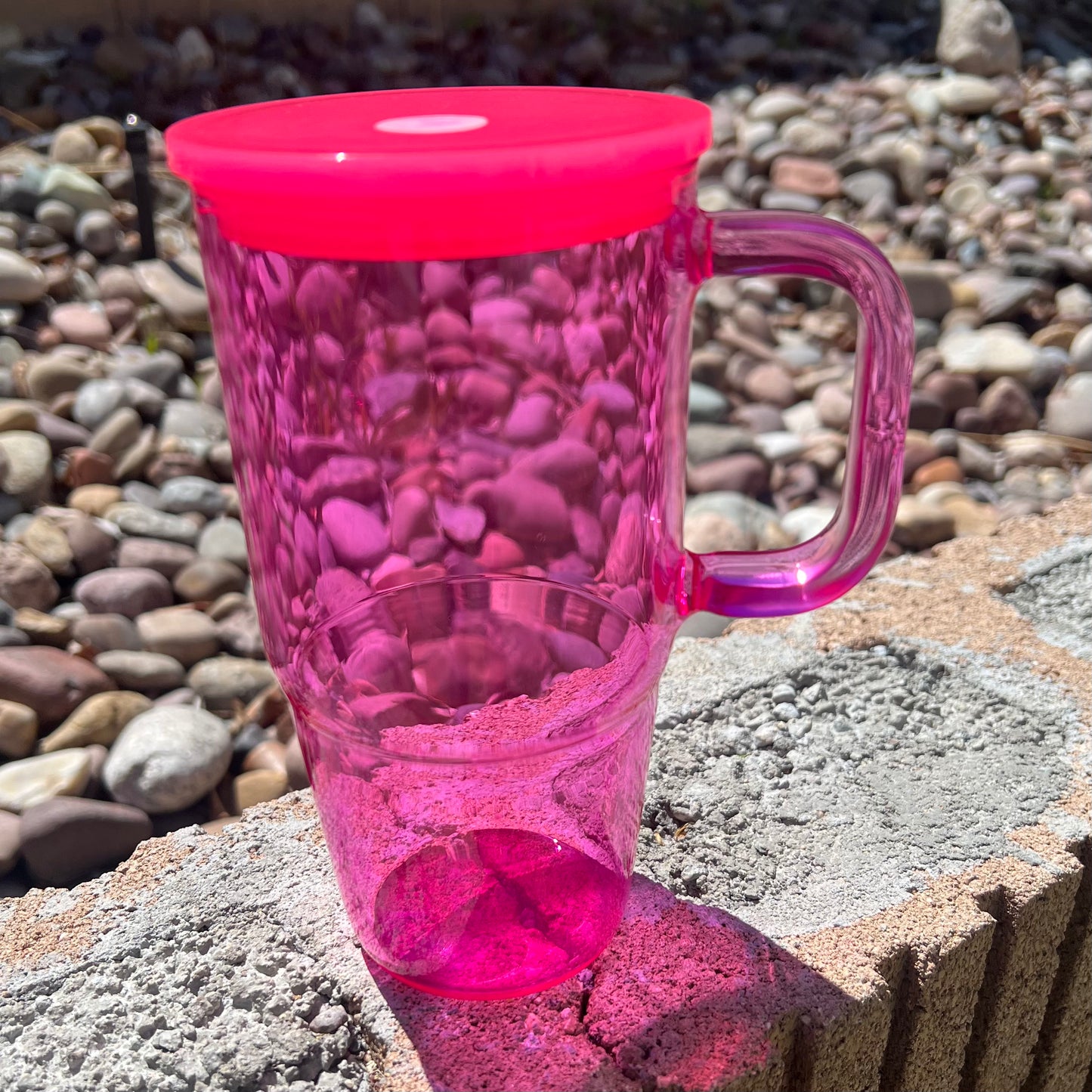 20oz Color Glass with Handle