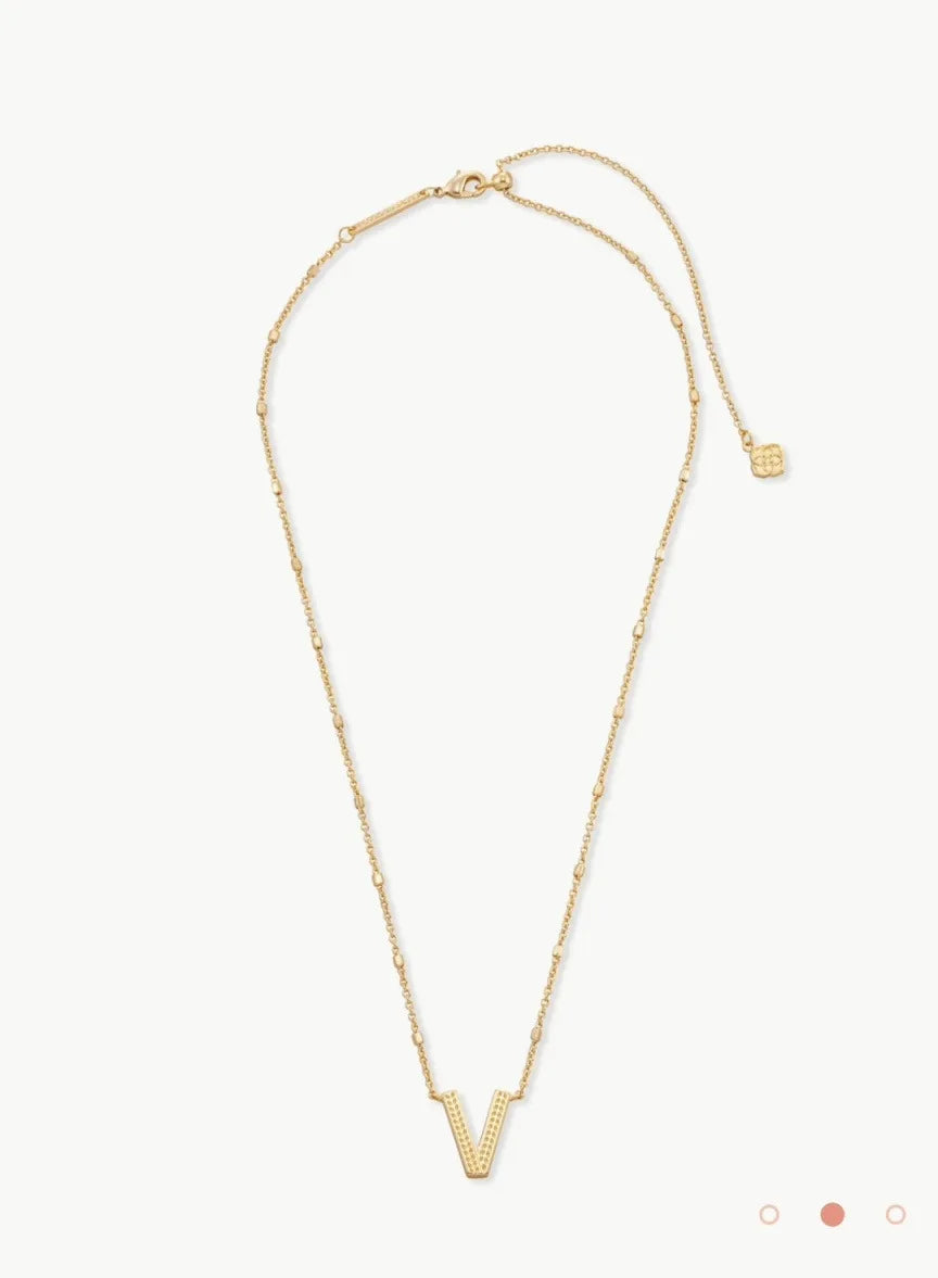 Sleek Initial Necklace