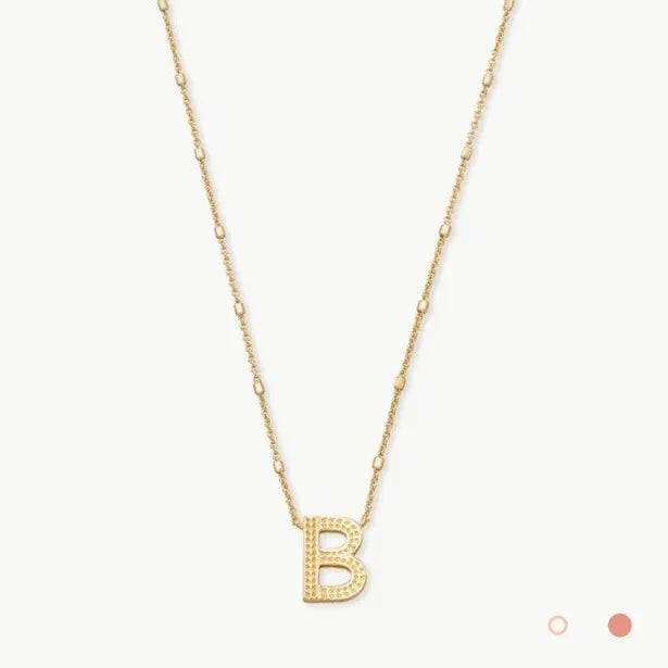 Sleek Initial Necklace