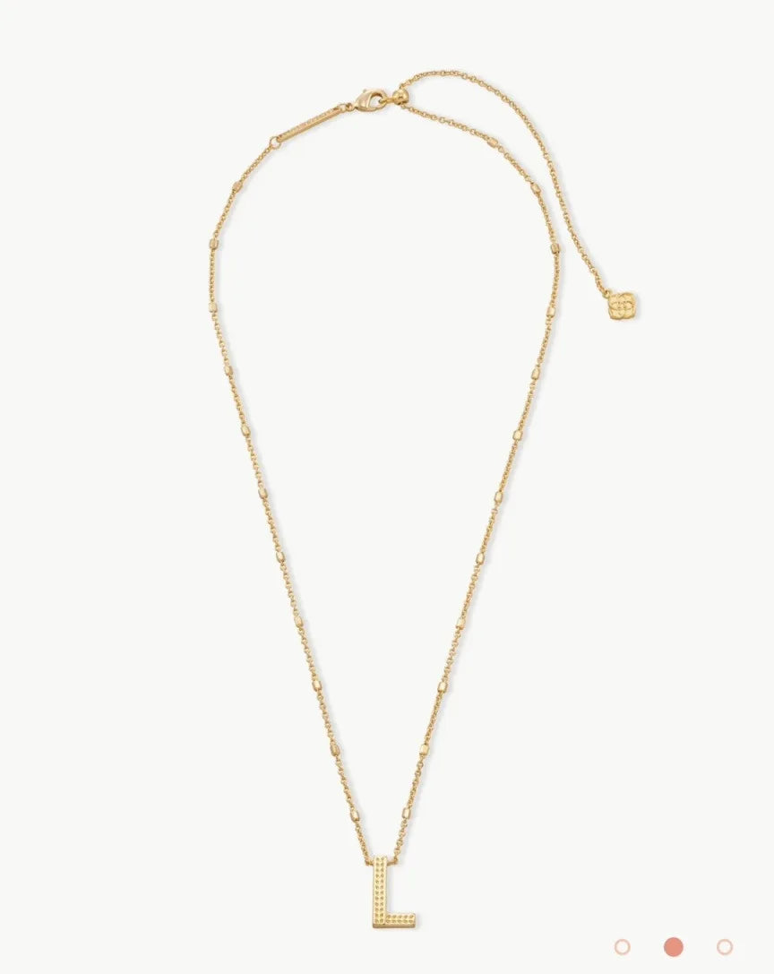 Sleek Initial Necklace