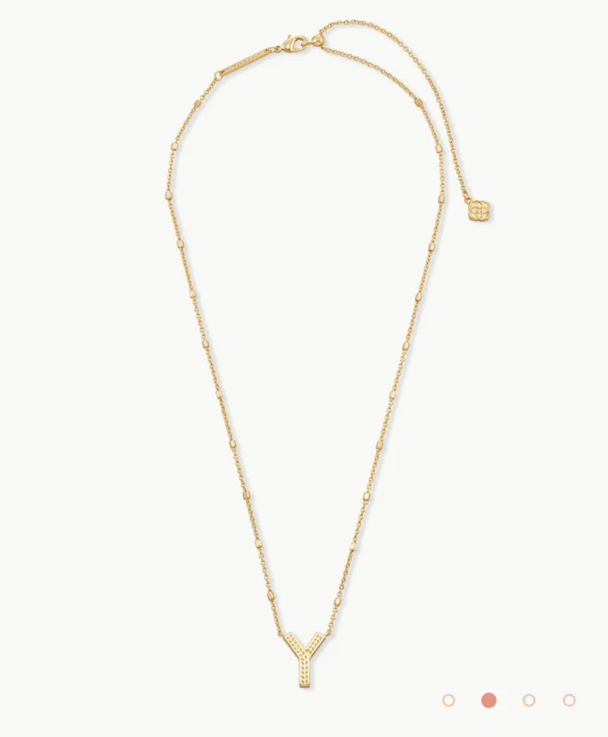 Sleek Initial Necklace