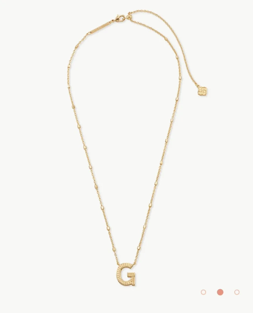 Sleek Initial Necklace