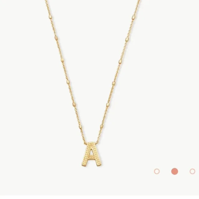 Sleek Initial Necklace