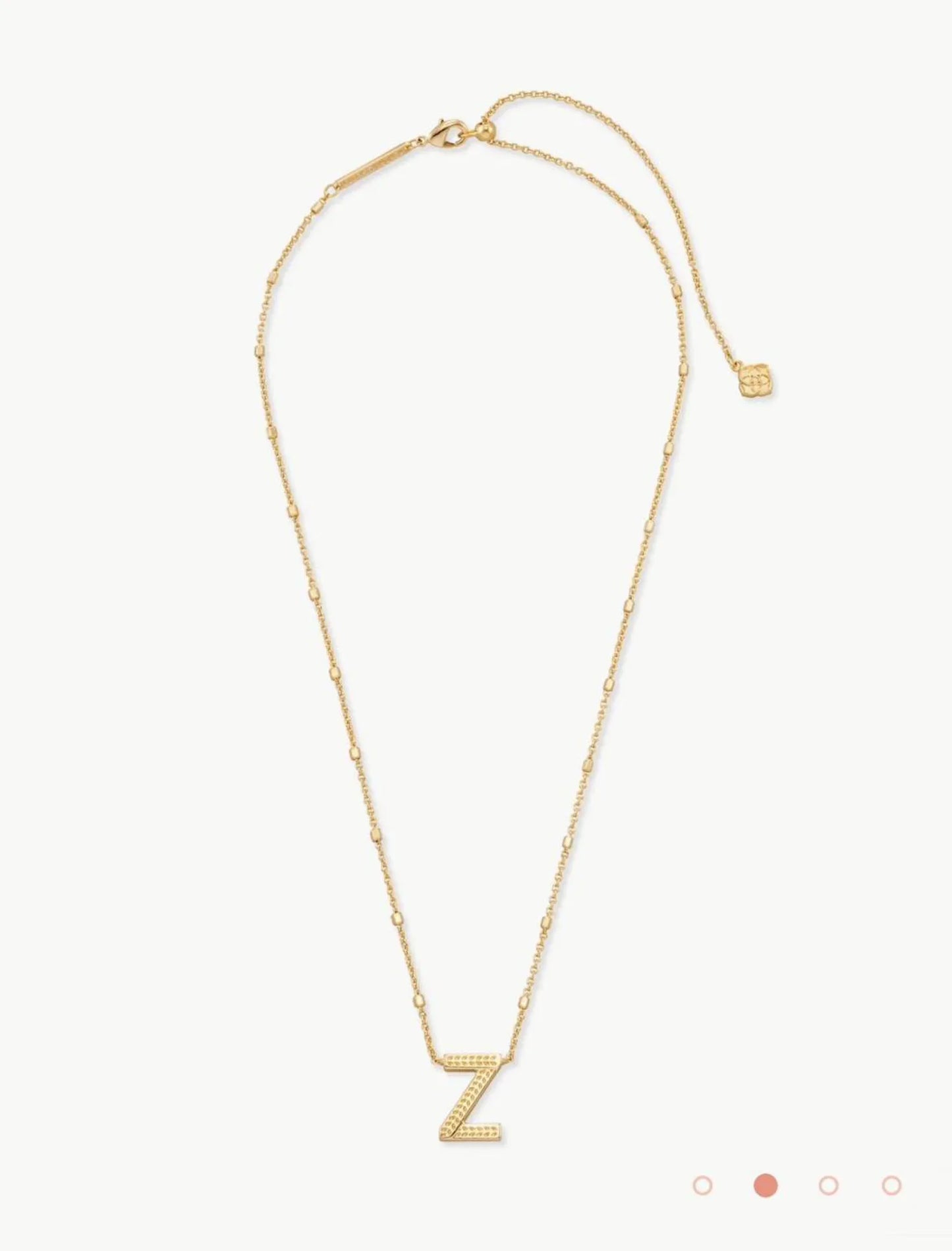 Sleek Initial Necklace