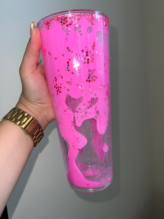 24oz Hot Pink Lava cup *add your own decal*